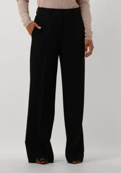 CO'COUTURE e wijde broek vola long wide pant zwart Best