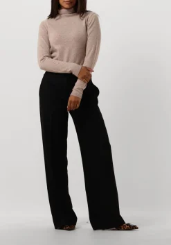 CO'COUTURE e wijde broek vola long wide pant zwart Best