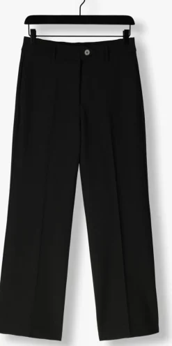 CO'COUTURE e wijde broek vola long wide pant zwart Best
