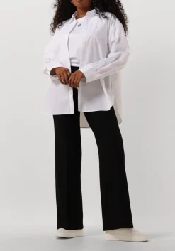 CO'COUTURE e wijde broek vola long wide pant zwart Best