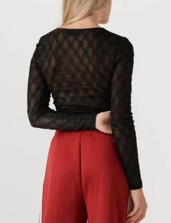 COPENHAGEN MUSE e blouses cmhanna-top zwart Best