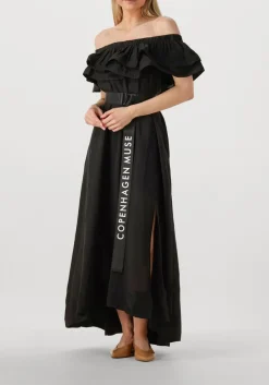 COPENHAGEN MUSE e maxi jurk molly dress zwart New