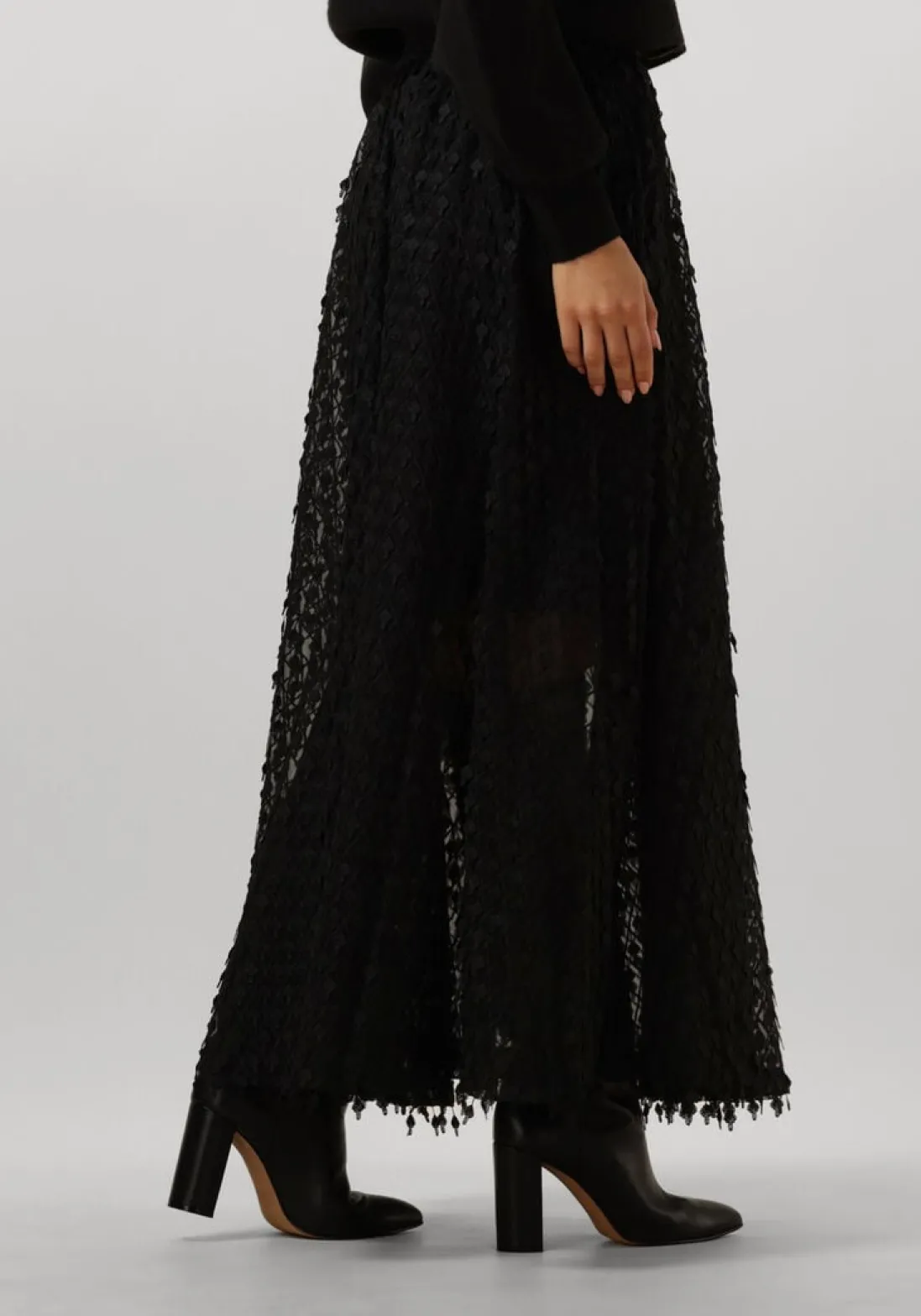 COPENHAGEN MUSE e maxirok cmbelive-skirt zwart Hot