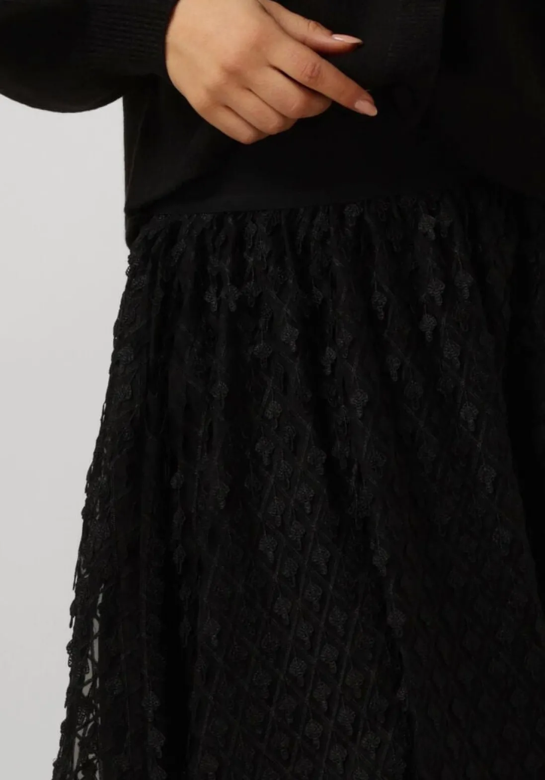 COPENHAGEN MUSE e maxirok cmbelive-skirt zwart Hot