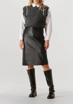 COPENHAGEN MUSE e midirok cmbaron-skirt zwart Discount