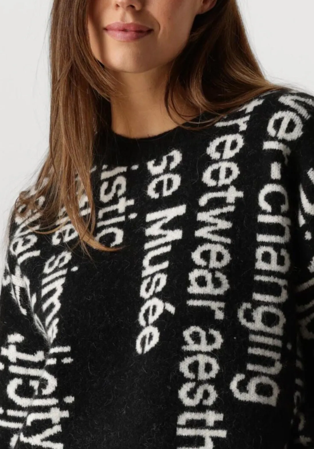 COPENHAGEN MUSE e trui cmibra-pullover zwart
