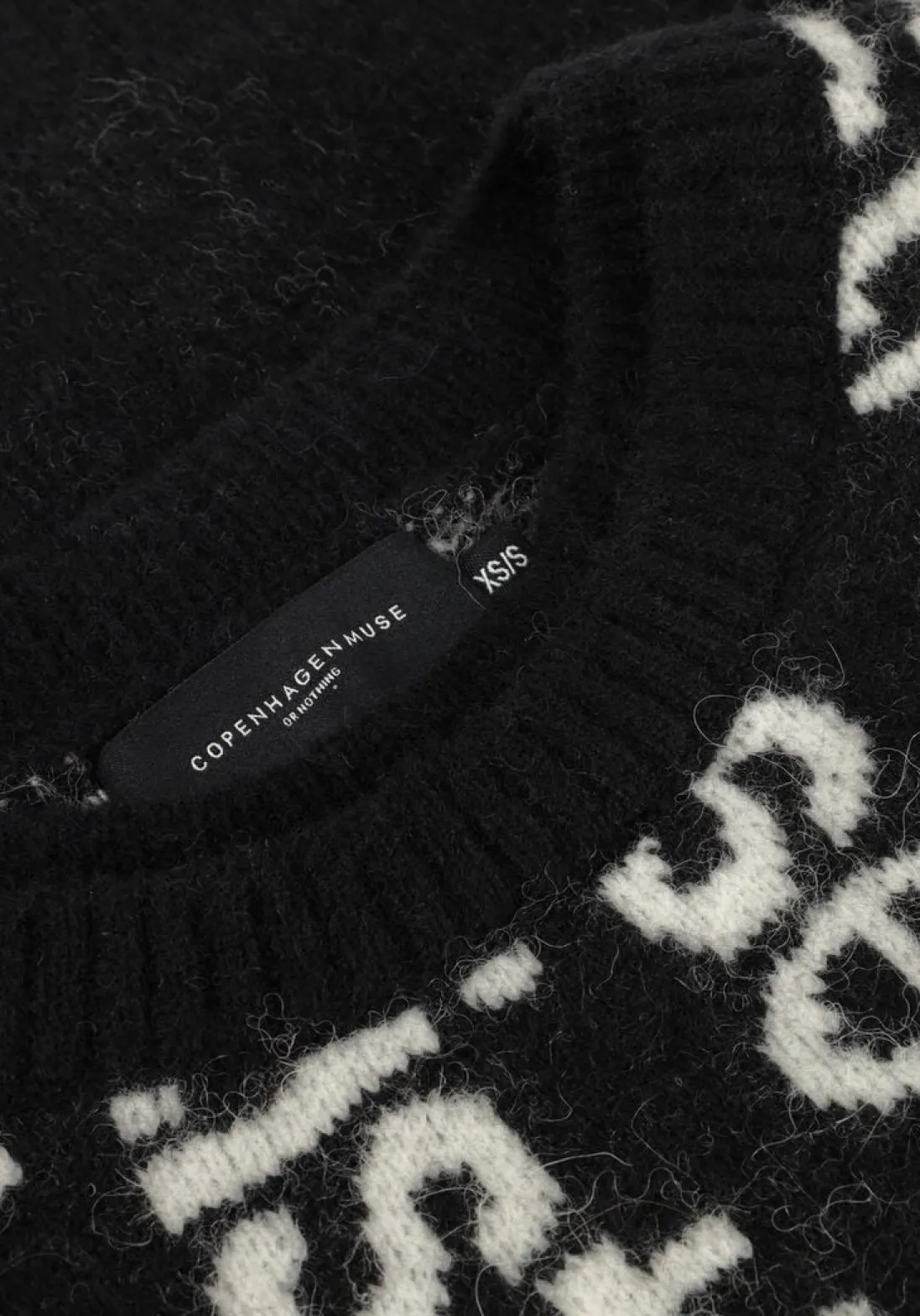 COPENHAGEN MUSE e trui cmibra-pullover zwart