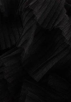DANTE6 e blouses phora tulle ruffled top zwart Clearance