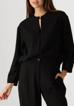 DANTE6 e blouses thorn drastring cord top zwart