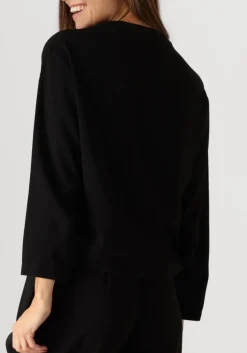 DANTE6 e blouses thorn drastring cord top zwart