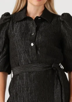 DANTE6 e mini jurk koda shirt dress zwart Sale