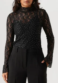 DANTE6 e tops & t-shirts prebble lace top zwart Discount