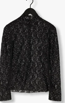DANTE6 e tops & t-shirts prebble lace top zwart Discount