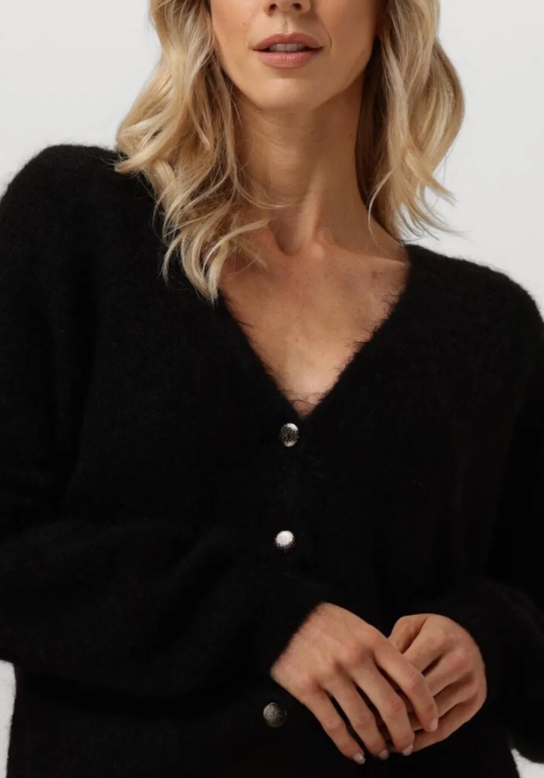 DES PETITS HAUTS e vest betani zwart