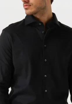 DESOTO LUXURY e klassiek overhemd luxury hai 1/1 zwart Hot