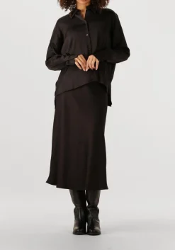 DRYKORN zwarte midirok ura bruin Online