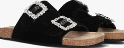 ELENA IACHI e slippers s63 zwart Outlet