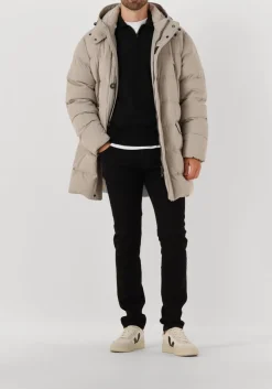 FILIPPO DE LAURENTIIS e trui polo zip ml r merino zwart