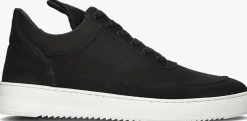 FILLING PIECES e lage sneakers low top ripple nubuck zwart Clearance
