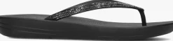 FITFLOP e teenslippers iqushion sparkle zwart Discount