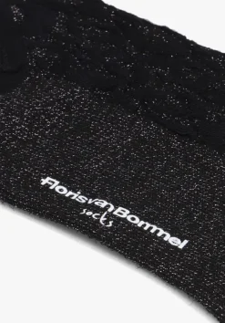 FLORIS VAN BOMMEL e sokken sparkli zwart