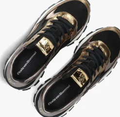 FLORIS VAN BOMMEL e lage sneakers sfw-10098 blokki zwart Discount