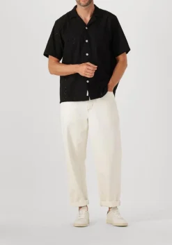 FORÉT e forét casual overhemd leo paisley shirt zwart Best