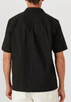 FORÉT e forét casual overhemd leo paisley shirt zwart Best