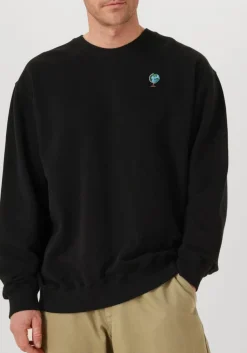 FORÉT e forét sweater globus sweatshirt zwart Discount