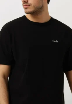 FORÉT e forét t-shirt bass t-shirt zwart Discount