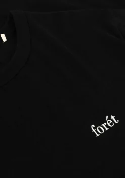 FORÉT e forét t-shirt bass t-shirt zwart Discount