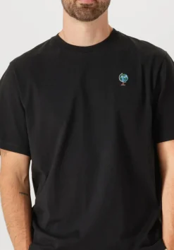 FORÉT e forét t-shirt globus t-shirt zwart