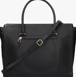 FRED DE LA BRETONIERE e handtas mika businessbag zwart Outlet