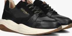 FRED DE LA BRETONIERE e lage sneakers flame gaia combi zwart New