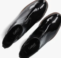 GABOR e chelsea boots 051 zwart Clearance