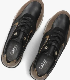 GABOR e lage sneakers 375 zwart Hot