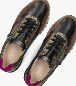 GABOR e lage sneakers 378 zwart