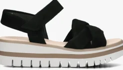 GABOR e platte sandalen 622.1 zwart Best