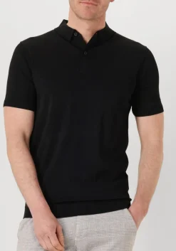 GENTI e polo polo button ss k2046-1260 zwart Sale