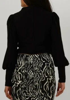 GESTUZ e blouses rifagz puff blouse noos zwart Online