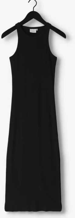 GESTUZ e midi jurk drewgz sl long dress noos zwart Best