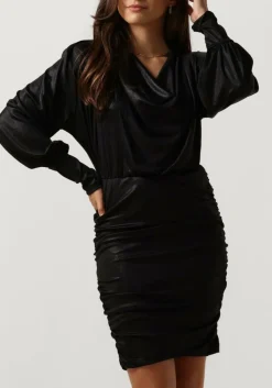 GESTUZ e mini jurk maddix short dress zwart