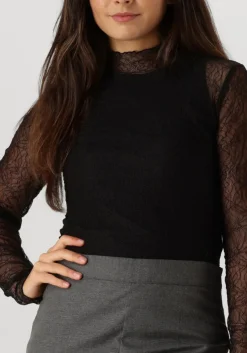 GESTUZ e tops & t-shirts laiagz lace blouse zwart Hot