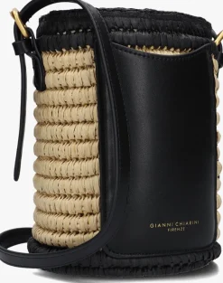 GIANNI CHIARINI e schoudertas mae zwart Discount