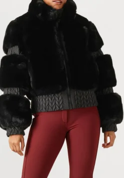 GOLDBERGH e faux fur jas furry ski jacket zwart Sale