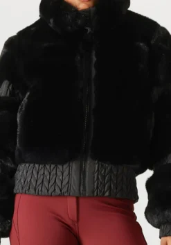 GOLDBERGH e faux fur jas furry ski jacket zwart Sale
