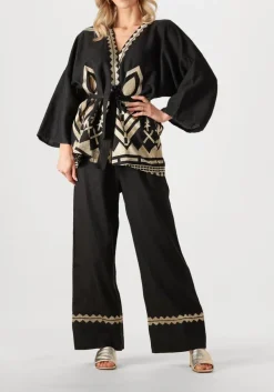 GREEK ARCHAIC KORI e wijde broek 210624 zwart Best