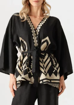 GREEK ARCHAIC KORI e blouses 260184 zwart Discount