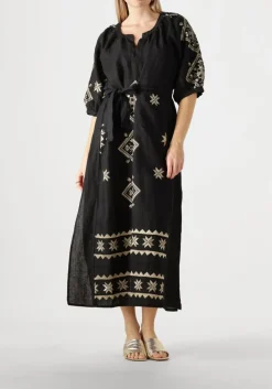 GREEK ARCHAIC KORI e maxi jurk 230652 zwart Discount