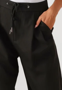 HAUTE L'AMITIÉ e haute l'amitié joggingbroek michelle tailor tie tall pant zwart